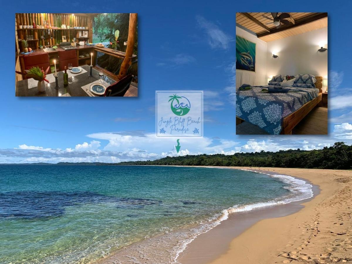 Jungle Bluff Beach Paradise - Jungle House&Clamping Bocas del Toro Exterior foto