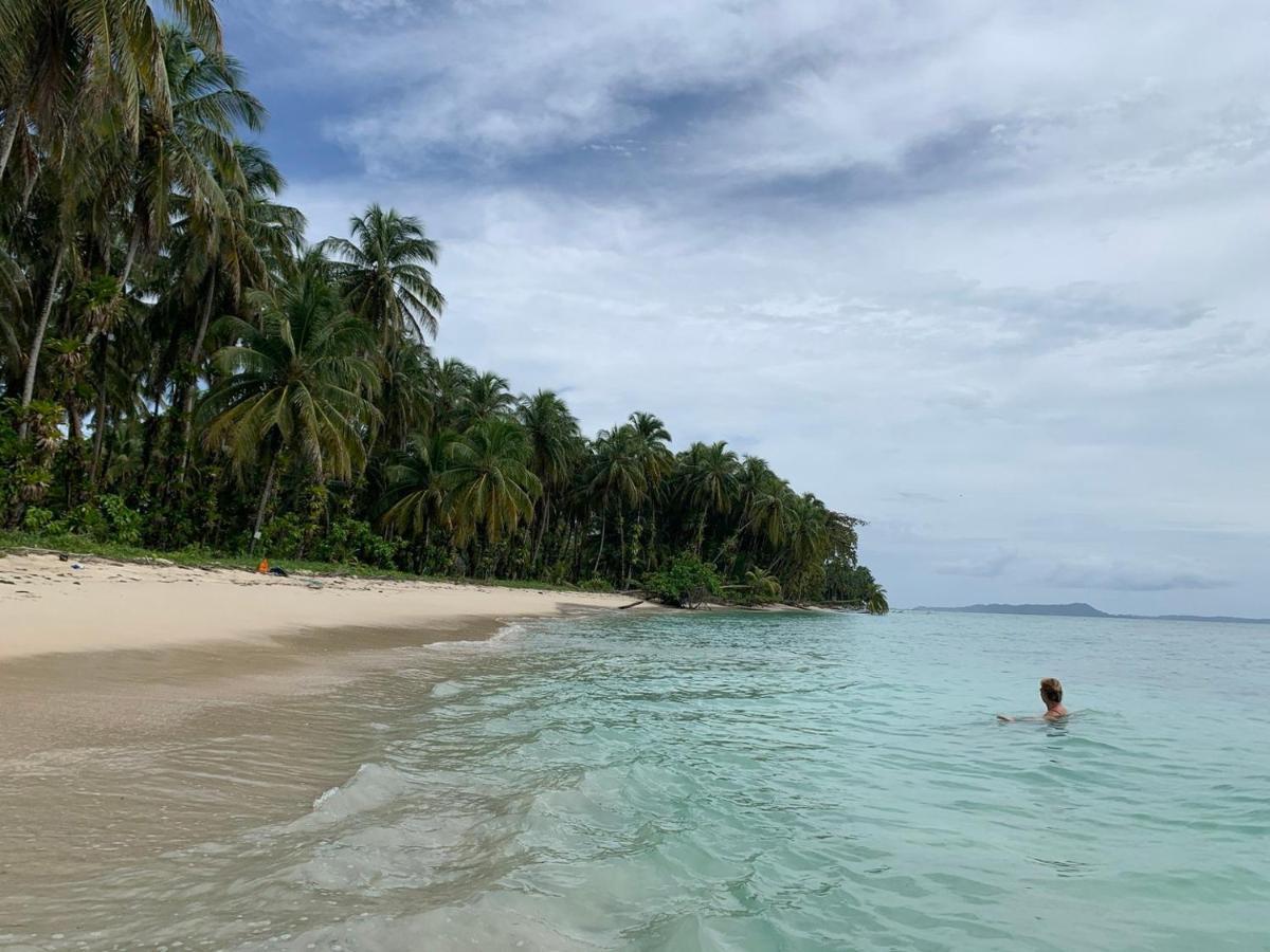 Jungle Bluff Beach Paradise - Jungle House&Clamping Bocas del Toro Exterior foto